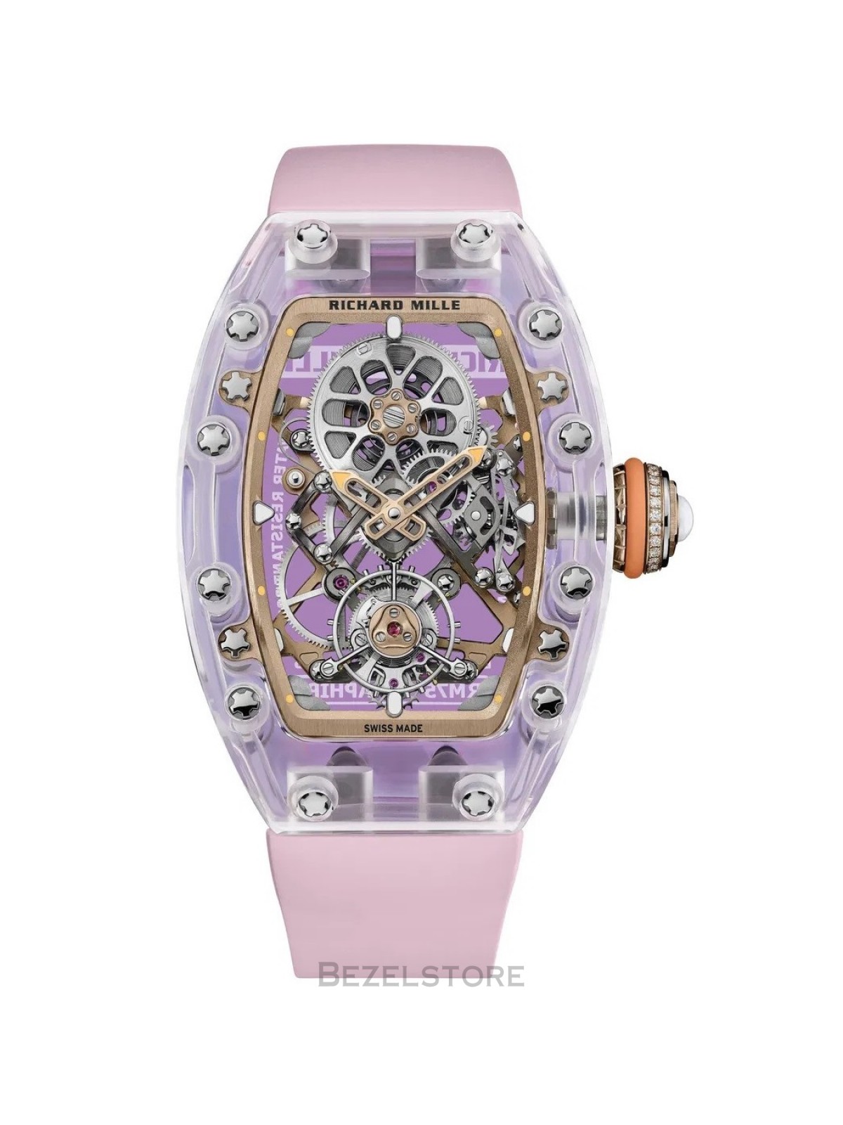 Richard Mille RM 75-01 Flying Tourbillon Sapphire Pink 32.9 х 46.75 mm